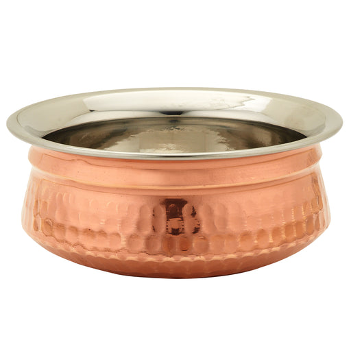 Versatile copper steel serving bowl 6 oz capacity