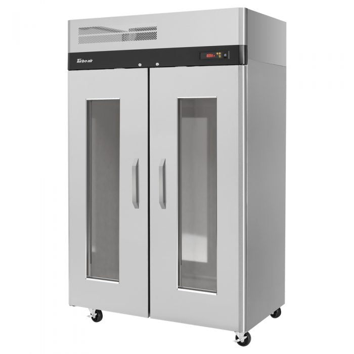 Turbo Air M3H47-2-G, 2 Glass Doors Heated Cabinet, Stainless Steel, M3 Series