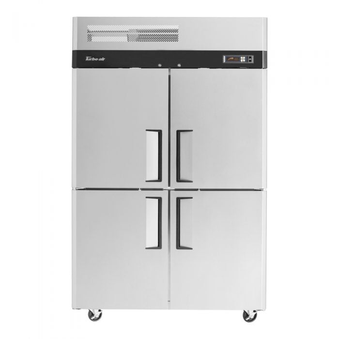 Turbo Air M3R47-4-N(-AL)(-AR), 4 Solid Half-Doors Top Mount Refrigerator, M3 Series