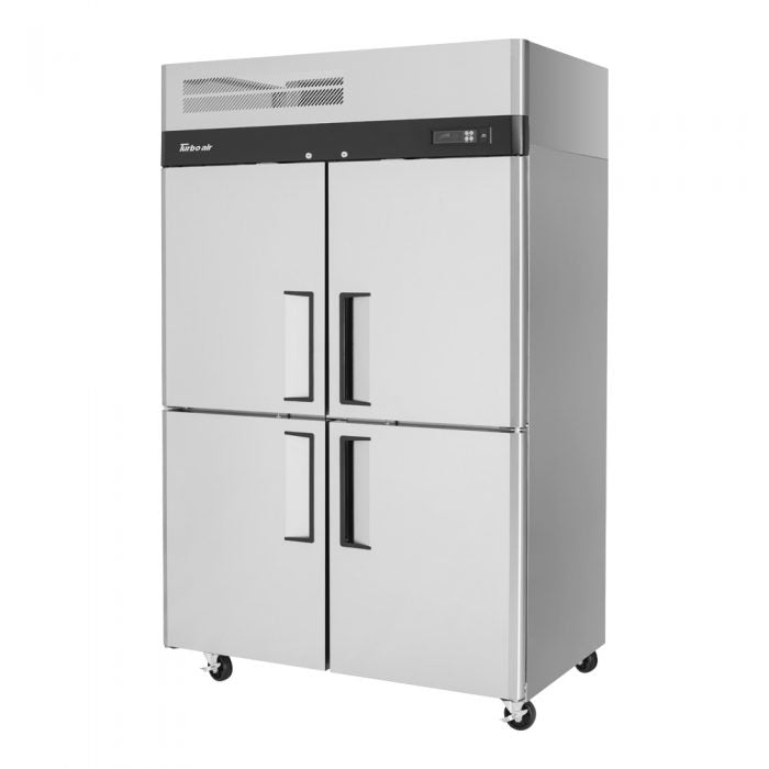 Turbo Air M3R47-4-N(-AL)(-AR), 4 Solid Half-Doors Top Mount Refrigerator, M3 Series